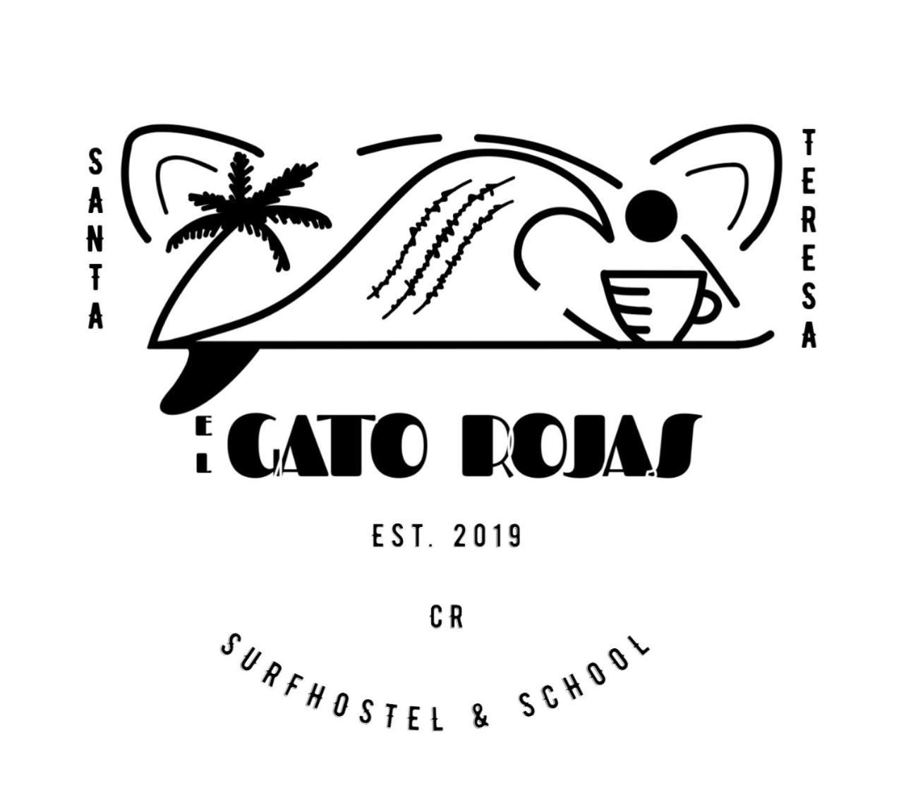 El Gato Rojas Surf Hostel Playa Santa Teresa  المظهر الخارجي الصورة