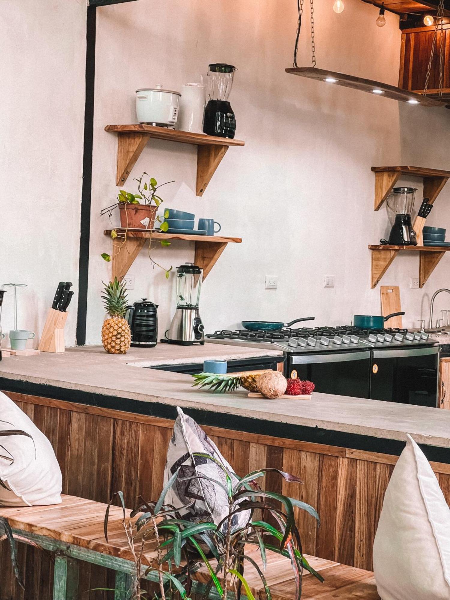 El Gato Rojas Surf Hostel Playa Santa Teresa  المظهر الخارجي الصورة