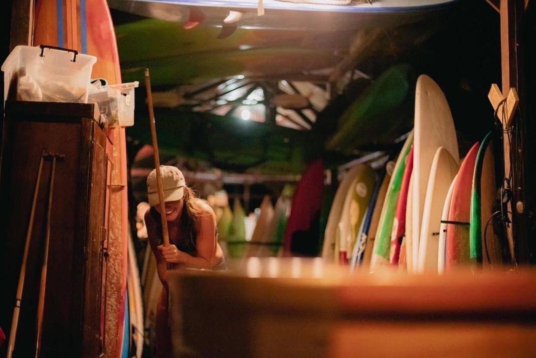 El Gato Rojas Surf Hostel Playa Santa Teresa  المظهر الخارجي الصورة